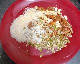 A picture of step 5 of Rose 🌹 & Makhana Dry Fruits Ladoo (sugar - free) (Vrat Special).