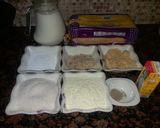 A picture of step 1 of Shahi tukray Roll ups.
