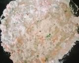 A picture of step 5 of Vegetable chilla.