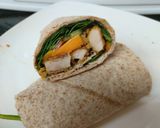 A picture of step 4 of My Salt & Pepper Chicken Wrap 😉.