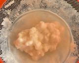 Foto del paso 1 de la receta: Kéfir (yogurt de pajaritos) de té matcha y chía