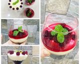 Hình bước làm 3 của món Cranberry cheesecake