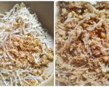 Foto langkah ke 7 dari resep Urap-urap Telur Kepiting Tapal Kuda.