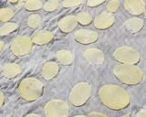 A picture of step 4 of Homemade potato chips with only 2 ingredients / homemade aloo papad.