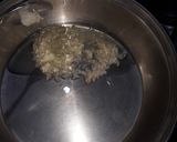 A picture of step 1 of Doodh pak.