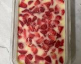Foto langkah ke 3 dari resep Strawbery Yogurt Bar.