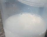 A picture of step 1 of Oreo shake.
