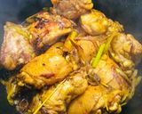 Hình bước làm 5 của món Lẩu gà lá giang