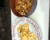 Foto del paso 4 de la receta: Fusilli con pechuga de pollo fileteada y tortilla francesa