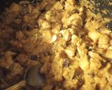 A picture of step 7 of Picadillo Balls.