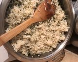 Töltött csirkecomb zöldséges rizzsel 🤗👌🍗🍽 recept fázis 9 fotója