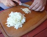 Bableves és babos tészta recept fázis 1 fotója