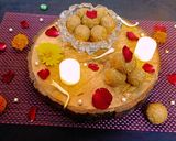A picture of step 3 of Sesame and Walnut Ladoo.