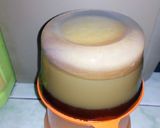 Foto langkah ke 7 dari resep Puding marie biskuit lapis kopi coklat.