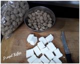 A picture of step 2 of Soya Chunk Chilli Paneer.