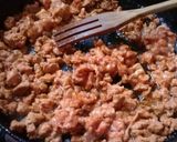 A picture of step 4 of Frijoles Charros.