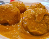 Foto del paso 10 de la receta: Albóndigas de pavo en salsa de calabaza, manzana y nueces