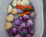 Foto langkah ke 1 dari resep Semur terong pedas.