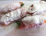 A picture of step 4 of Teriyaki Chicken Rolls with Chicken Breast and Golden Sauce.