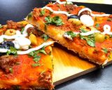Une image de l'étape 6 de Pizza carré.