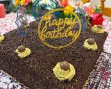 Foto langkah ke 2 dari resep 2 Layers Moka Cake.