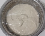 Foto langkah ke 1 dari resep Cranberry Cream Cheese Bread (Metode Poolish).