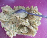 Foto del paso 4 de la receta: Albóndigas calabacín y patata en salsa(veganas)