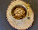 A picture of step 7 of Kashmiri Gur Halwa.