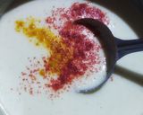 A picture of step 1 of Moong dal chilla.