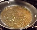 A picture of step 7 of Chicken Lombardy.