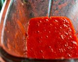 Une image de l'étape 3 de Sorbet à la fraise.