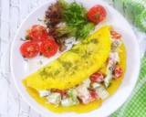 Cara Membuat Omelette and avocado salad 6