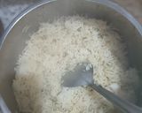 A picture of step 4 of Jeera rice.