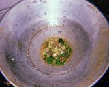 A picture of step 7 of Kadhi muthiya.