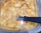 Foto del paso 3 de la receta: Torta de Manzana-Banana invertida Vegana 🍎🍌❤