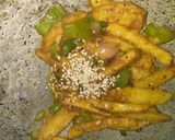 हनी चिली पोटैटो (honey chilli potato recipe in Hindi) रेसिपी चरण 5 फोटो