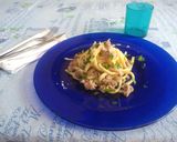 Foto del passaggio 3 della ricetta Scialatiello con funghi salsiccia e provola