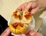 Hình bước làm 3 của món Pizza ball