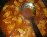 A picture of step 3 of Cabbage and potato sauce.