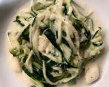 Foto del paso 8 de la receta Zoodles con pera y gorgonzola