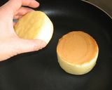 A picture of step 8 of Thick Fluffy Pancakes Using Pancake Rings and Mix.