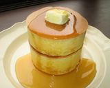 A picture of step 9 of Thick Fluffy Pancakes Using Pancake Rings and Mix.