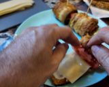 Foto del paso 5 de la receta: Rollitos de calabacín rebozados y rellenos