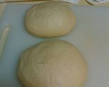 A picture of step 7 of Pizza Dough & Pepperoni Pizza.