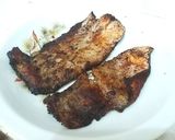 Foto langkah ke 5 dari resep Grilled Spicy Salmon Trimming.