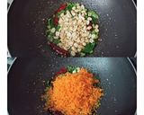 A picture of step 3 of Vermicelli Upma.
