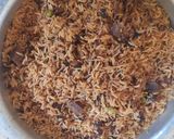 A picture of step 7 of Beef Pilau.