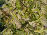Tumis Bunga Pepaya Tuna Kalengan