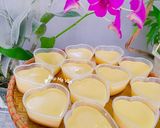 Hình bước làm 5 của món Bánh Flan Hình Trái Tim