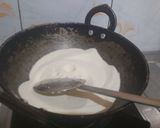 A picture of step 1 of Mango sajjige(suji ka halwa).